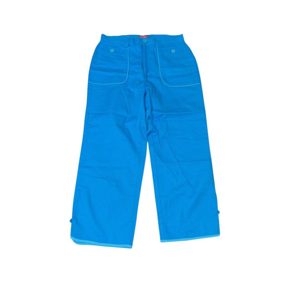Capagallo Blue Size six Capris